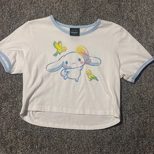 cinnamoroll crop shirt